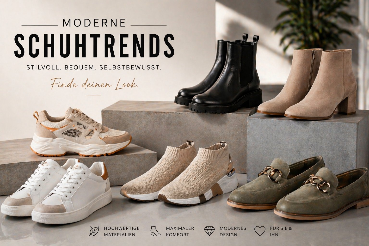 Moderne Schuhmode: Trends und Qualitätsmerkmale im Blick